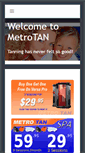 Mobile Screenshot of metrotan.net
